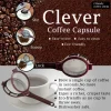 INFUSORE PER CAFFè CLEVER COFFEE CAPSULE 1 TAZZA CAFFE ISTANTANEO RIUTILIZZABILE