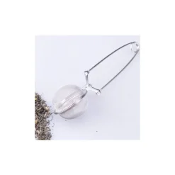 INFUSORE PER TE' THE TISANA A SFERA CON PINZA PROFESSIONALE IN ACCIAIO TISANIERA