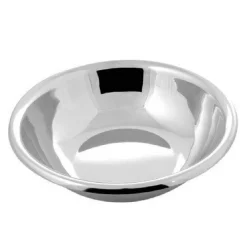 INSALATIERA CIOTOLA COPPA BACINELLA SCODELLA INOX FONDO PIANO CUCINA 30 CM