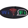 INSEGNA LUMINOSA A LED CON LOGO SCRITTA WI FI PER LOCALI ATTIVITà COMMERCIALE