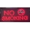 INSEGNA LUMINOSA LED X LOCALE COMMERCIALE CON SCRITTA NO SMOKING VIETATO FUMARE