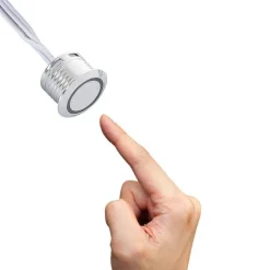 INTERRUTTORE SENSORE TOUCH DIMMERABILE PULSANTE A SFIORO 12V 100W LUCI STRISCE LED
