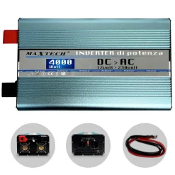 INVERTER DI POTENZA 4000 WATT CON ONDA SINUSOIDALE PURA 12 V A 230 V TSL4000-12V