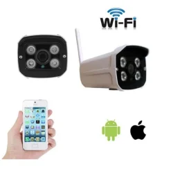 IP CAMERA IPCAM CON SCHEDA SD P2P TELECAMERA WIRELESS WIFI IR SUPPORTO ONVIF