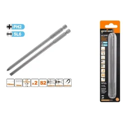 KIT 2 BITS 150MM GAMBO 1/4