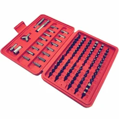 KIT 100 INSERTI PER CACCIAVITE AVVITATORE A BATTERIA IN VALIGETTA
