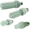 KIT 4 LAMPADINE LED ATTACCO E27 12W FARETTO LUCE BIANCO FREDDO 6500K DURATA