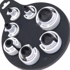 KIT 7 PEZZI MORSETTI SMONTAGGIO TUBI ARIA CONDIZIONATA CLIMATIZZATORE AUTO