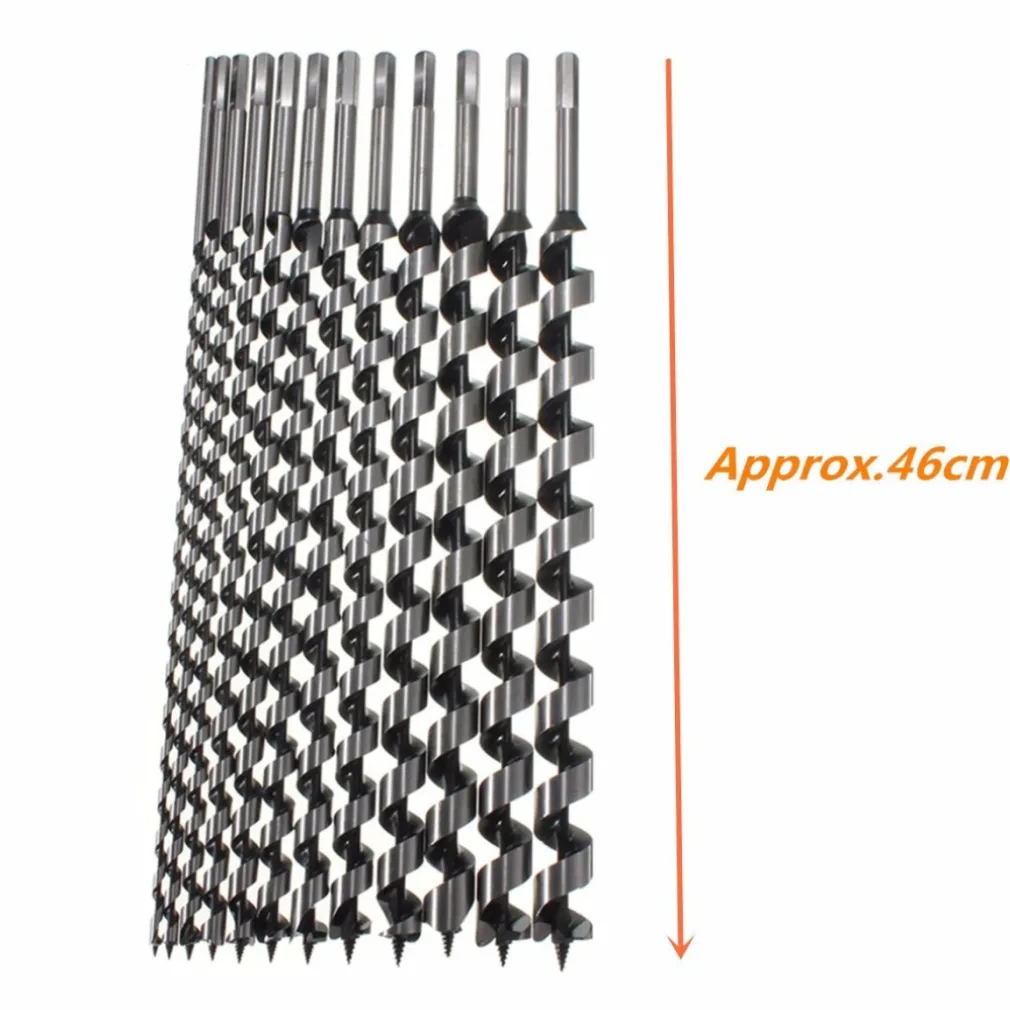 KIT 6 PUNTE PER TRAPANO TASSELLATORE PUNTALE TRIVELLA AUTOFILETTANTE LEGNO 460M