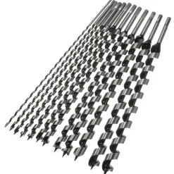 KIT 6 PUNTE PER TRAPANO TASSELLATORE PUNTALE TRIVELLA AUTOFILETTANTE LEGNO 460M