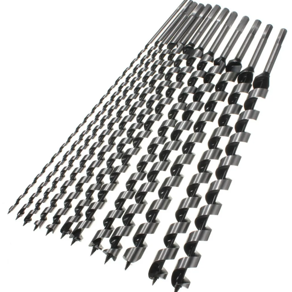 KIT 6 PUNTE PER TRAPANO TASSELLATORE PUNTALE TRIVELLA AUTOFILETTANTE LEGNO 460M