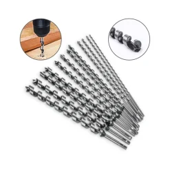 KIT 6 PUNTE PER TRAPANO TASSELLATORE PUNTALE TRIVELLA AUTOFILETTANTE LEGNO 460M