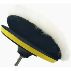 KIT 10 PZ SPUGNA LUCIDANTE CERATURA + ADATTATORE PER TRAPANO LUCIDATRICE 150MM