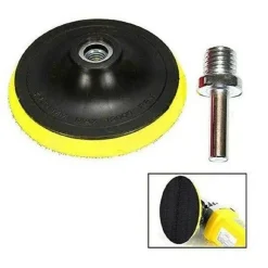 KIT 10 PZ SPUGNA LUCIDANTE CERATURA + ADATTATORE PER TRAPANO LUCIDATRICE 80MM