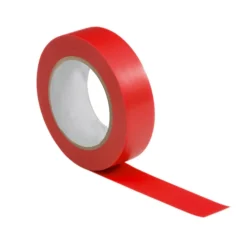 KIT 3 ROTOLI NASTRO ISOLANTE ELETTRICO NERO ROSSO BIANCO PER ELETTRICISTA PVC