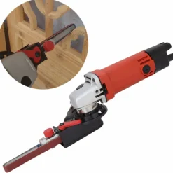 KIT ADATTATO MINI LEVIGATRICE A NASTRO PER SMERIGLIATRICE ELETTRICA ACCESSORI