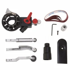 KIT ADATTATO MINI LEVIGATRICE A NASTRO PER SMERIGLIATRICE ELETTRICA ACCESSORI