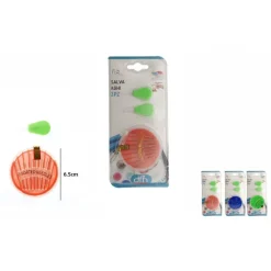 KIT AGHI DA CUCITO AGO MISURA CON 2 INFILA SALVA AGHI SARTORIA ACCESSORI 53242