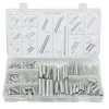 KIT ASSORTIMENTO SET MOLLE A COMPRESSIONE A TRAZIONE BOX 200 PEZZI VARIE MISURE