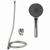 KIT BAGNO DOCCETTA DOCCINO SOFFIONE DOCCIA CON LACCIO 1,8MT STAFFA 69104 ROTONDO