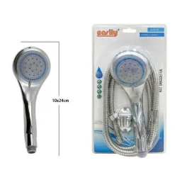 KIT BAGNO DOCCETTA DOCCINO SOFFIONE TONDO DOCCIA CON LACCIO 1,8 MT STAFFA 69039