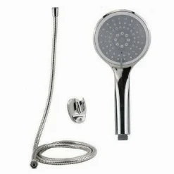 KIT BAGNO DOCCETTA DOCCINO MULTIGETTO SOFFIONE DOCCIA LACCIO 1,8MT STAFFA 69094
