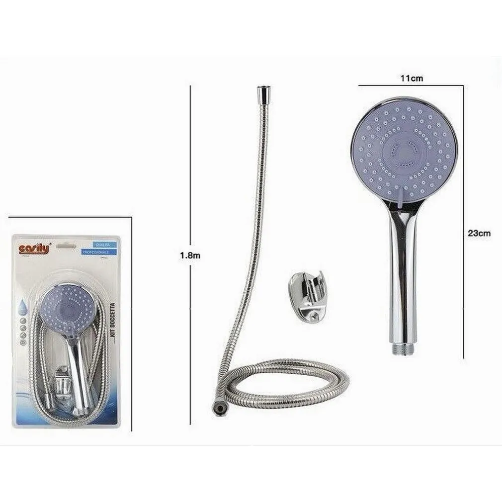 KIT BAGNO DOCCETTA DOCCINO SOFFIONE DOCCIA MULTIGETTO LACCIO 1,8 MT STAFFA 69055