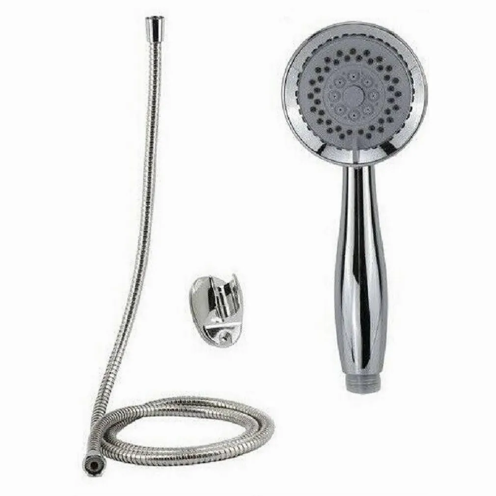 KIT BAGNO DOCCETTA DOCCINO SOFFIONE DOCCIA TONDO CON LACCIO 1,8 MT STAFFA 69063