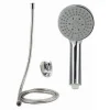 KIT BAGNO DOCCETTA DOCCINO SOFFIONE DOCCIA TONDO CON LACCIO 1,8 MT STAFFA 69084