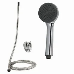 KIT BAGNO DOCCETTA TONDA DOCCINO SOFFIONE DOCCIA CON LACCIO 1,8 MT STAFFA 69102