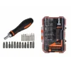 KIT CACCIAVITE CRICCHETTO MULTIUSO 31 PZ CON PUNTE PHILLIPS CROCE TORX MAGNETICO