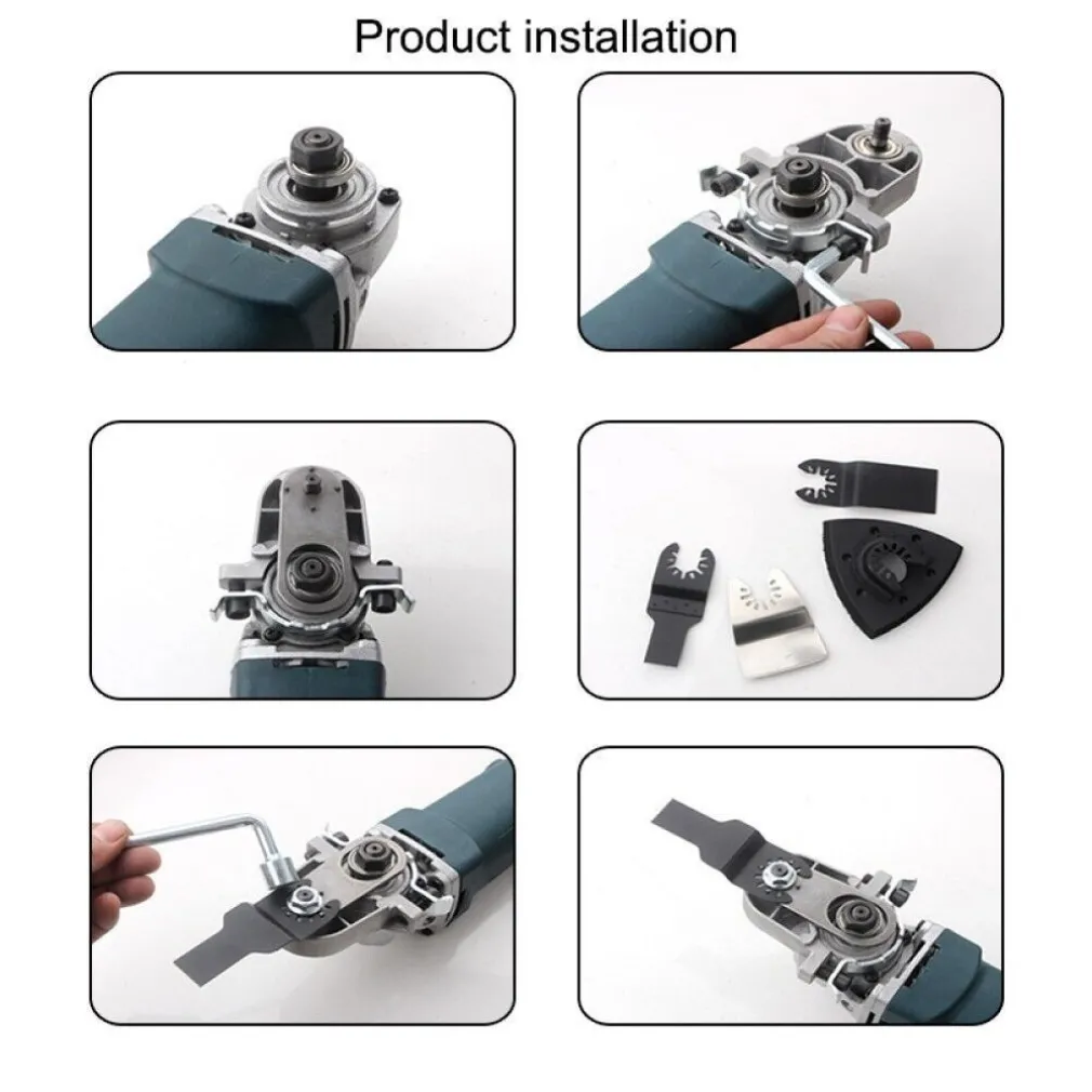 KIT CONVERSIONE DA SMERIGLIATRICE FLEX A UTENSILE OSCILLANTE MULTIFUNZIONE 07358