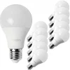 KIT DA 10 LAMPADINE LED E27 DA 12W LUCE BIANCO FREDDO CALDO CLASSE A
