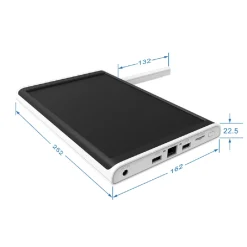 KIT DI 4 TELECAMERE SORVEGLIANZA WIFI IP66 CON SCHERMO NVR 10.1