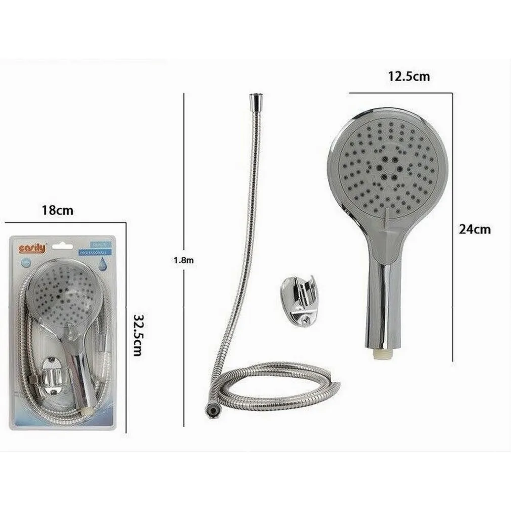 KIT DOCCETTA BAGNO DOCCINO SOFFIONE DOCCIA MULTIGETTO LACCIO 1,8 MT STAFFA 69346