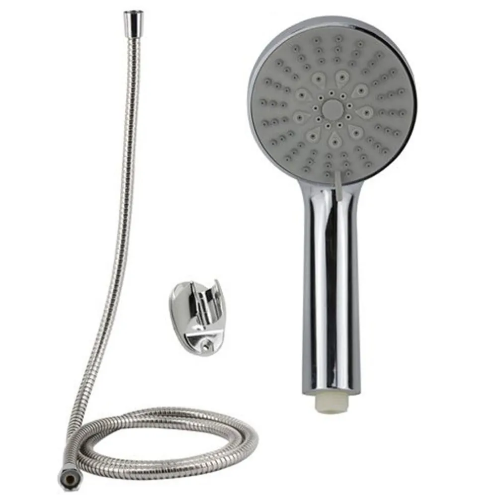 KIT DOCCETTA BAGNO DOCCINO TONDO SOFFIONE DOCCIA CON LACCIO 1,8MT STAFFA 69043