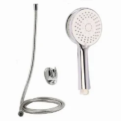 KIT DOCCETTA DOCCINO BAGNO MULTIGETTO SOFFIONE DOCCIA LACCIO 1,8 MT STAFFA 79364