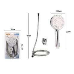 KIT DOCCETTA DOCCINO BAGNO MULTIGETTO SOFFIONE DOCCIA LACCIO 1,8 MT STAFFA 79364