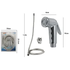 KIT DOCCETTA DOCCINO BIDET BIDÈ INTIMO ANZIANI DISABILI LACCIO 1.2M STAFFA 69312