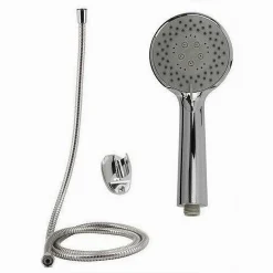 KIT DOCCETTA DOCCINO MULTIGETTO SOFFIONE DOCCIA LACCIO 1,8MT STAFFA BAGNO 69324