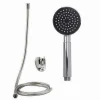 KIT DOCCETTA DOCCINO ROTONDO SOFFIONE BAGNO DOCCIA CON LACCIO 1,8MT STAFFA 69296