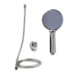 KIT DOCCETTA DOCCINO SOFFIONE TONDO DOCCIA BAGNO CON LACCIO 1,8 MT STAFFA 69096