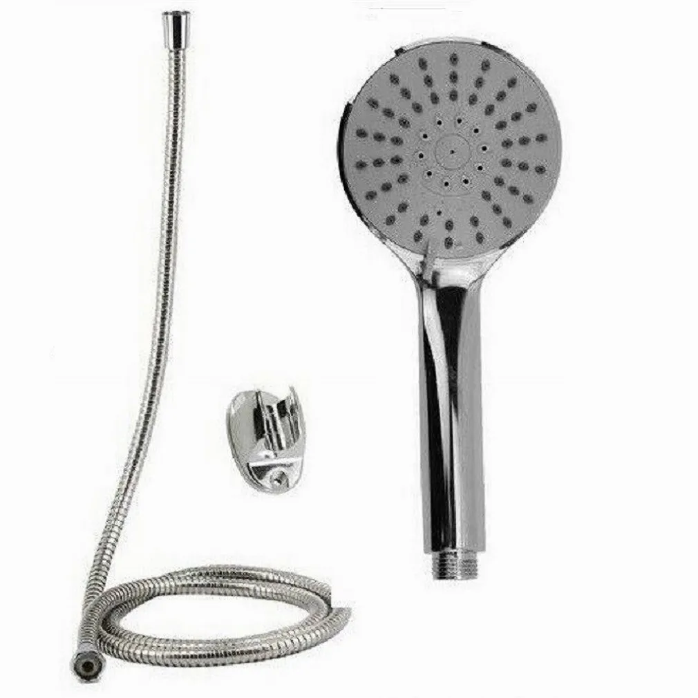 KIT DOCCETTA DOCCINO SOFFIONE DOCCIA BAGNO TONDO CON LACCIO 1,8 MT STAFFA 69322