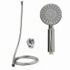 KIT DOCCETTA DOCCINO TONDO SOFFIONE DOCCIA CON LACCIO 1,8 MT STAFFA BAGNO 69071