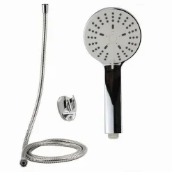 KIT DOCCETTA MULTIGETTO DOCCINO SOFFIONE DOCCIA LACCIO 1,8 MT STAFFA BAGNO 69047