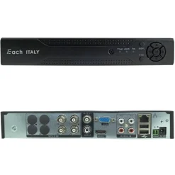 KIT DVR VIDEOSORVEGLIANZA HDMI 4 TELECAMERE IR 4 CANALI BNC COMPLETO 5504H-4-B