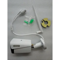 KIT DVR WIRELESS WIFI 4 CANALI SISTEMA REGISTRAZIONE CCTV HD 4 TELECAMERA Q-S4I