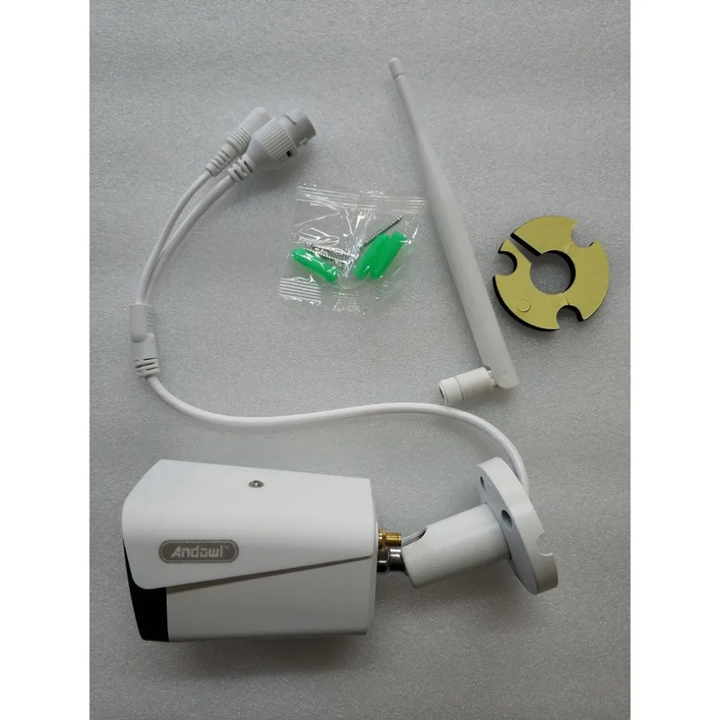 KIT DVR WIRELESS WIFI 4 CANALI SISTEMA REGISTRAZIONE CCTV HD 4 TELECAMERA Q-S4I