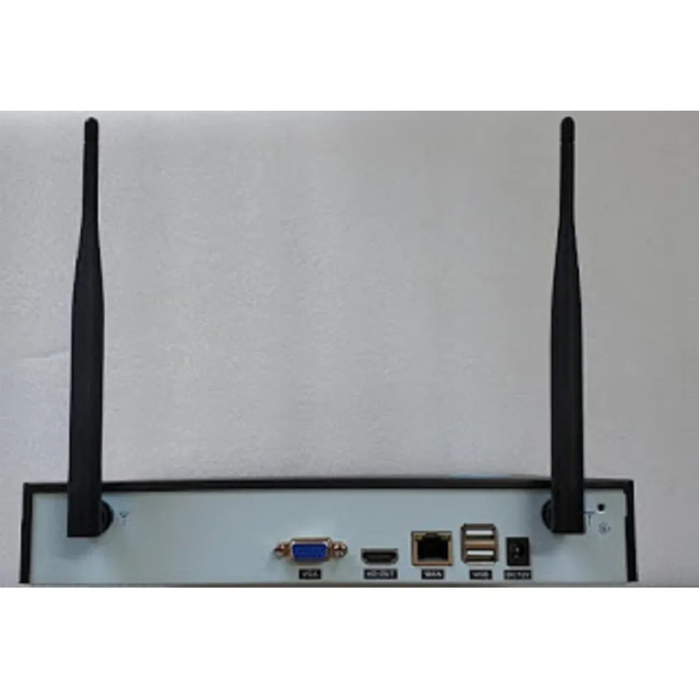 KIT DVR WIRELESS WIFI 4 CANALI SISTEMA REGISTRAZIONE CCTV HD 4 TELECAMERA Q-S4I