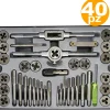 KIT FILIERA 40 PZ PROFESSIONALE MASCHI E FEMMINE KIT FILIERE 40 PZ IN VALIGIA